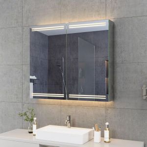 HR Badmeubelen - A-Line Spiegelkast - Dubbel Gespiegeld - LED Verlichting