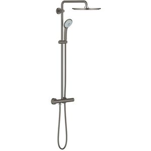 GROHE Euphoria XXL Regendoucheset Opbouw - hoofddouche 31cm - handdouche rond - brushed hard graphite 26075AL0