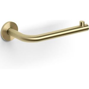 Clou Kaldur toiletrolhouder L-vorm zonder klep goud geb. PVD CL/09.05030.82
