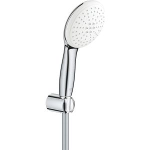 GROHE Tempesta 110 Handdoucheset - Ø11cm - 2 straalsoorten - 5.6l/min - niet verstelbaar - 125cm - chroom 2779930e