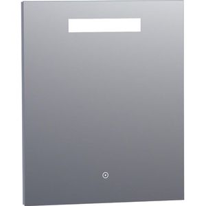 BRAUER Spiegel - 60x70cm - verlichting - aluminium 3886s