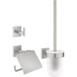 GROHE Start Cube Accessoiresset 3-in-1 - supersteel (RVS look) 41123DC0