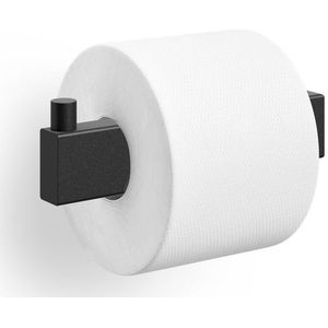 Zack - Linea - WC Rolhouder - Zwart - RVS