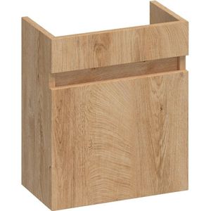 BRAUER Solution Fonteinonderkast - 40x45x22cm - 1 rechtsdraaiende deur - MFC - nomad FO-SLRNM