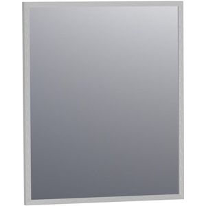 BRAUER Silhouette Spiegel - 60x70cm - zonder verlichting - rechthoek - aluminium - 3532