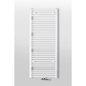 Instamat Nera Handdoekradiator, afm. H 1480 x L 450 mm, 6 aansl. ½", incl. wandconsoles, standaard wit NE150.45SM