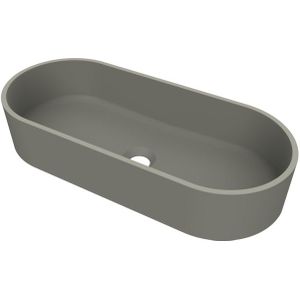 Arcqua Case waskom ovaal 60x26 mat beton WAS241993