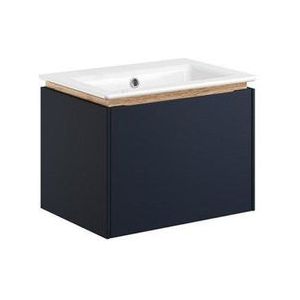 Crosswater Mada badmeubelset - 50x36.7x36cm - 1 wasbak - zonder kraangaten - Indigo Blauw SW927872 / SW927902