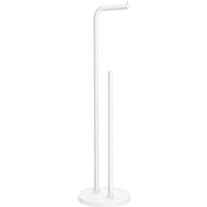 Smedbo Beslagsboden Toiletrolhouder - 16x60x17cm - Staal Mat wit BX1230