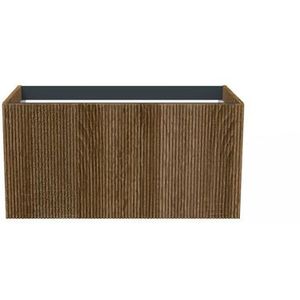 Arcqua Ridge Onderkast - 90x45.5x45cm - 1 lades - push to open - mdf gefolied - oak cafe ONK505245