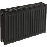 Plieger paneelradiator compact type 22 600x800mm 1403W zwart 7341128