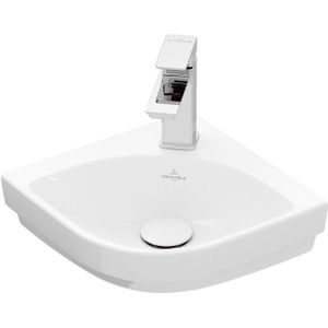 Villeroy & Boch Subway 3.0 hoekfontein 32cm 1 kraangat zonder overloop wit 43714601