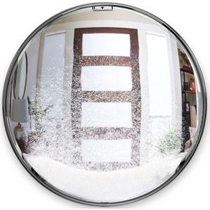 Umbra Flurry spiegel 47x47x4cm met interactief (handmatig) sneeuweffect Acryl Doorzichtig 1016867-165