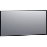 BRAUER Silhouette Spiegel - 140x70cm - zonder verlichting - rechthoek - zwart 3506