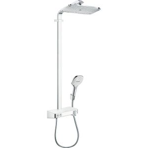 Hansgrohe Raindance select e 360 showerpipe showertablet wit chroom 27288400