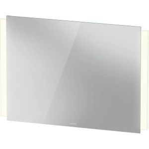 DuravitKetho 2spiegel met led verlichting verticaal100x70cmmet sensorschakelaar rechtsonderwit mat K27073000000000