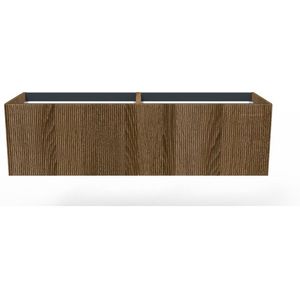 Arcqua Ridge Onderkast - 80x45.5x45cm - 1 lades - push to open - mdf gefolied - oak cafe ONK509573