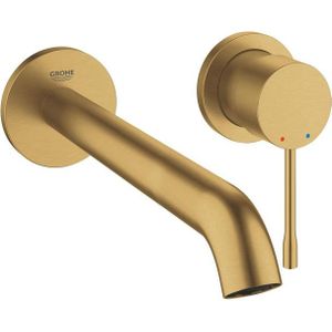 GROHE Essence New Wastafelkraan Inbouw - uitloop 18.3cm - M-size - inbouwdeel - brushed cool sunrise SW97511 / SW28941