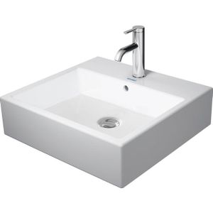 Duravit Vero air wastafel 50x47cm 1 kraangat overloop wit 2350500000