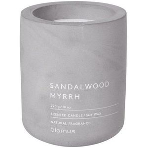 Blomus Fraga Geurkaars - sandalwood Myrrh hoogte 11cm - diameter 9cm - micro chip 65657