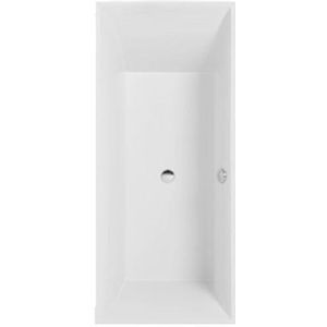 Villeroy & Boch Squaro bad quaryl rechthoekig 179.4x79.4x50cm Slim Line met poten wit UBQ180SQS2V-01