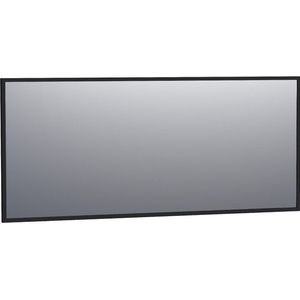 BRAUER Silhouette Spiegel - 160x70cm - zonder verlichting - rechthoek - zwart 3507