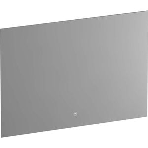 BRAUER Ambiance Spiegel - 100x70cm - verlichting - rechthoek - Zilver SP-AMB100