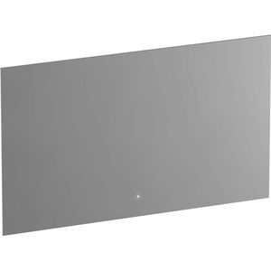 BRAUER Ambiance Spiegel - 120x70cm - verlichting - rechthoek - Zilver SP-AMB120