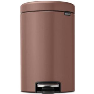 Brabantia NewIcon Prullenbak - 12 liter - Satin Taupe