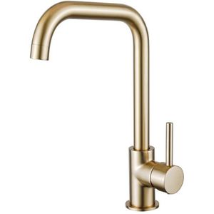 Adema Sparkle 2.0 Keukenkraan - hoog - goud mat SW1408461