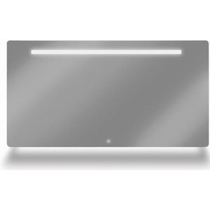 Looox Ml line spiegel - 160x70 led verlichting onder plus geintegreerd SPML1-1600-700