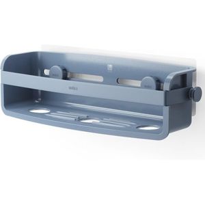 Umbra Flex Douchemand - 33x12x9cm -zelfklevend - leisteen blauw 1021300-1050