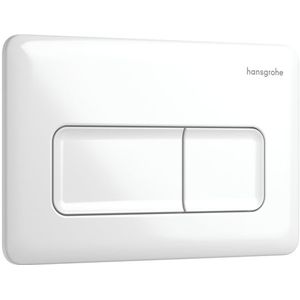 Hansgrohe iFrame Original Q drukplaatvoor dual flush wit 66001450