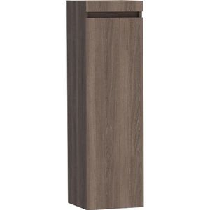 BRAUER Solution Badkamerkast - 120x35x35cm - 1 greeploze linksdraaiende deur - MFC - legno viola 7819