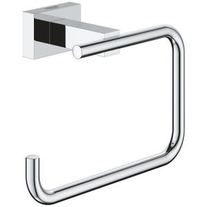 GROHE Essentials Cube Toiletrolhouder - zonder deksel - chroom - 40507001