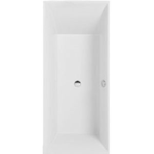 Villeroy & Boch Squaro bad quaryl rechthoekig 168.4x74.4x50cm Slim Line met poten wit UBQ170SQS2V-01