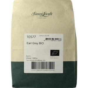 Simon Levelt Earl Grey Bio, 1000 gram