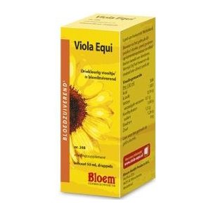 Bloem Viola Equi Vloeibaar Bloedzuiverend 100ml