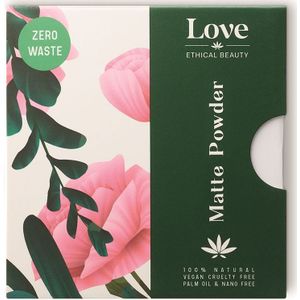 Love Ethical Beauty - Make-Up Compact Poeder - Matte Powder - 9gr