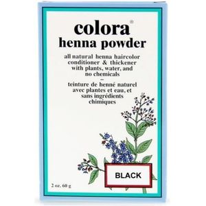 Colora Henna Poeder Henna Powder Black 60gr