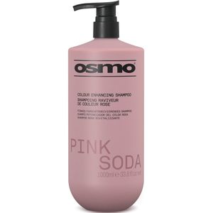 OSMO - Pink Soda Colour Enhancing Shampoo - 1000ml - Roze