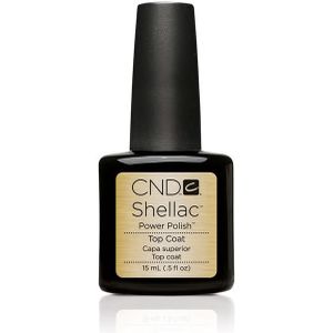 CND Nagellak Shellac Color Coat Top Coat 15ml