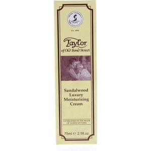 Taylor of Old Bond Street Crème Skin Products Sandalwood Luxury Moisturising Cream 75ml
