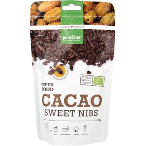 Purasana Zaden Superfoods Super Food Cacao Sweet Nibs