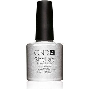 CND Nagellak Shellac Color Coat Silver Chrome 7,3ml