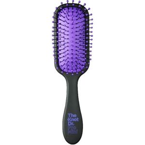 The Knot Dr. Pro Mini Borstel Black Smaller Brush Periwinkle Pad 1st