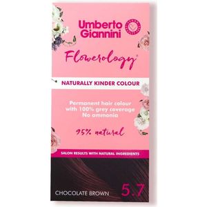 Umberto Giannini Haarverf Flowerology Colour Naturally Kinder Colour 5.7 Chocolate Brown