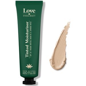 Love Ethical Beauty - Tinted Moisturiser Foundation - 30 g - Licht