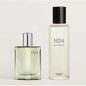 Hermès Herengeuren Pakket H24 Eau de Parfum Travelspray + Refill 155ml