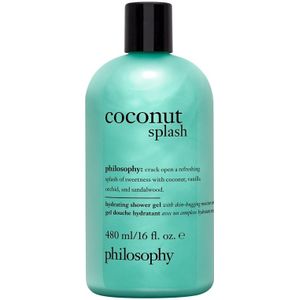Philosophy Body 3 in 1 Coconut Splash Shampoo, Shower Gel & Bubble Bath 480ml